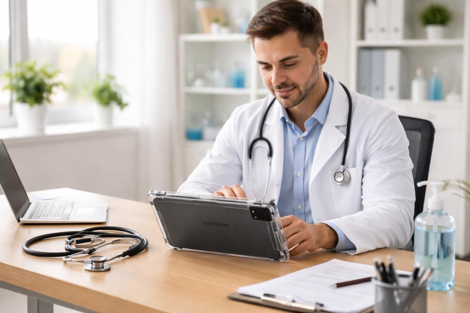découvrez comment protéger efficacement les données médicales sur une tablette samsung dans votre cabinet pour garantir confidentialité et sécurité optimale.
