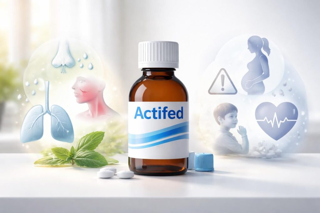 découvrez les indications et contre-indications du médicament actifed, utilisé pour soulager les symptômes du rhume et des allergies. informez-vous avant utilisation.