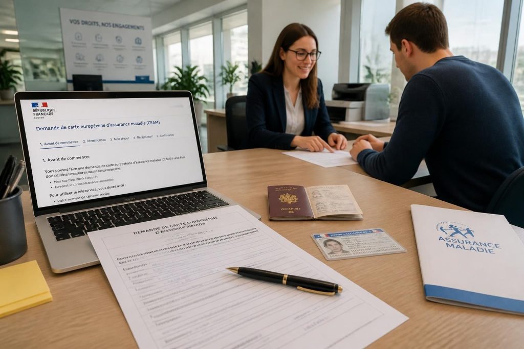 découvrez la procédure complète pour faire une demande de carte européenne facilement et rapidement. guide étape par étape pour simplifier vos démarches.